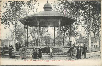 CPA FRANCE 81 " Graulhet, Le kiosque".