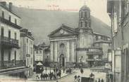 81 Tarn CPA FRANCE 81 " Mazamet, La Place et la cathédrale".