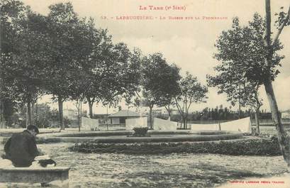 CPA FRANCE 81 " Labruguière, Le bassin sur la promenade".