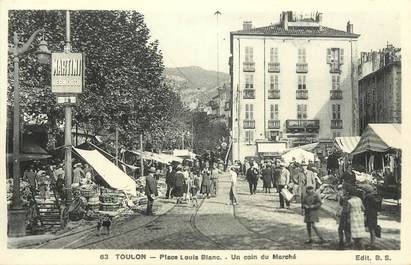 CPA FRANCE 83 "Toulon,  Place Louis Blanc"