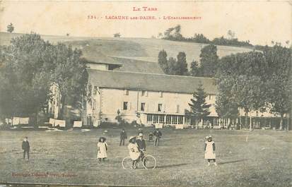 CPA FRANCE 81 " Lacaune les Bains, L'établissement ".