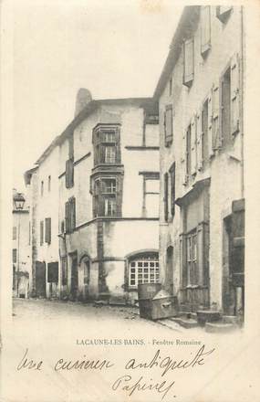 CPA FRANCE 81 " Lacaune les Bains, Fenêtre romaine".