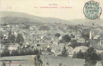 CPA FRANCE 81 " Lacaune les Bains, Vue générale".