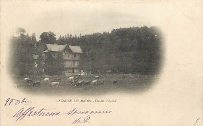 CPA FRANCE 81 " Lacaune les Bains, Chalet l'Epine".