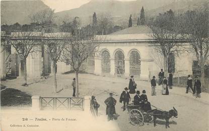 CPA FRANCE 83 "Toulon,  Porte de France"