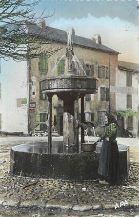 CPSM FRANCE 81 " Lacaune les Bains, La fontaine".