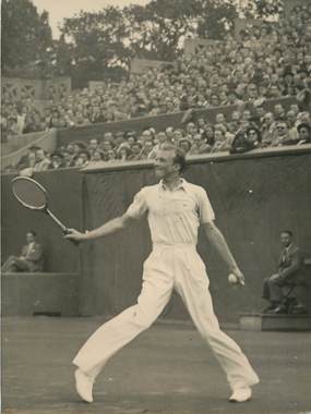 PHOTO ORIGINALE / THEME "Roland Garros, Tournoi de Tennis, 1947"