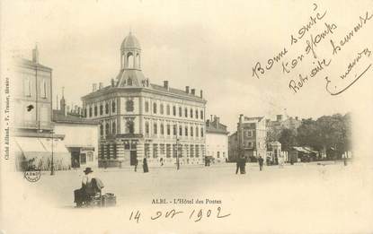 CPA FRANCE 81 "Albi, L'Hôtel des Postes" .