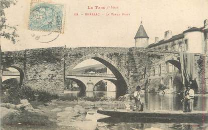 CPA FRANCE 81 "Brassac, Le vieux pont ".