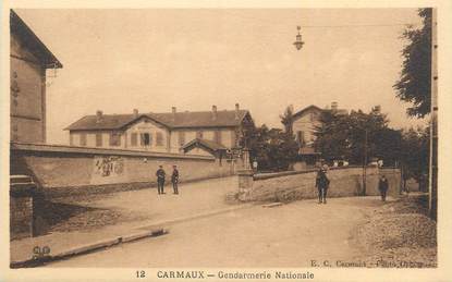 CPA FRANCE 81 "Carmaux, Gendarmerie nationale".