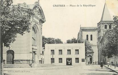 CPA FRANCE 81 "Castres, Place de la République"