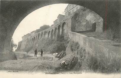 CPA FRANCE 81 "Rabastens, Les remparts".