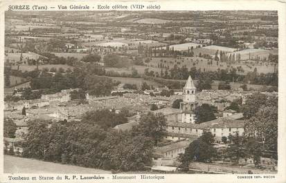 CPA FRANCE 81 "Sorèze, Vue générale ".