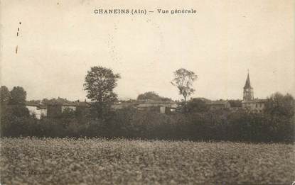 CPA FRANCE 01 "Chaneins, Vue générale".