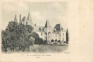 CPA FRANCE 01 "Château de Varax".