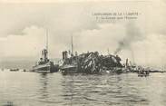 83 Var CPA FRANCE 83 "Toulon,  La Catastrophe du Cuirassé Liberté, 25 septembre 1911, Explosion "