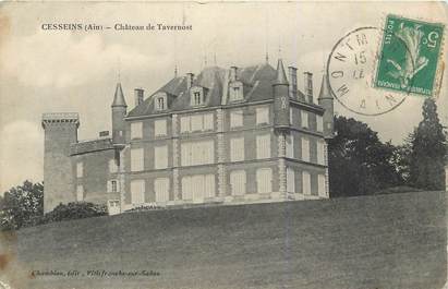 CPA FRANCE 01 "Cesseins, Château de Tavernost ".