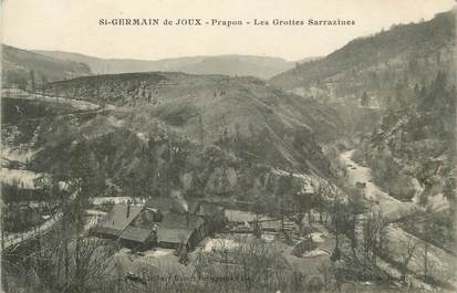 CPA FRANCE 01 "St Germain de Joux Les grottes Sarrazines".