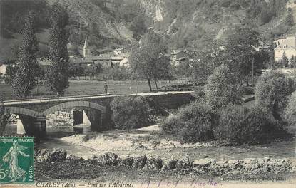 CPA FRANCE 01 "Chaley Pont sur l'Albarine".