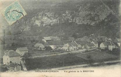 CPA FRANCE 01 "Brégnier Cordon, Vue générale de La Bruyère" .