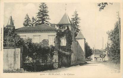 CPA FRANCE 01 "Bublane, Le château".