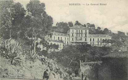 CPA FRANCE 83 "Bormes, Le Grand Hôtel"