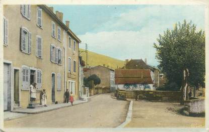 CPA FRANCE 01 "Sault Brénaz, Rue du Pérolier".