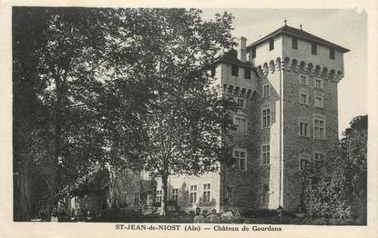 CPA FRANCE 01 "St Jean de Niost, Château de Gourdans".