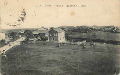 CPA FRANCE 01 "Pizay, Quartier Giroud".