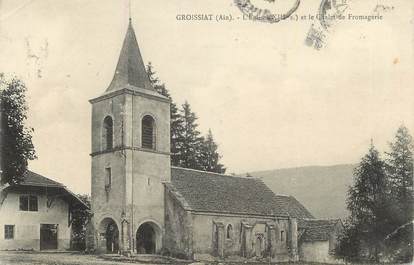 CPA FRANCE 01 "Groissiat, L'église".