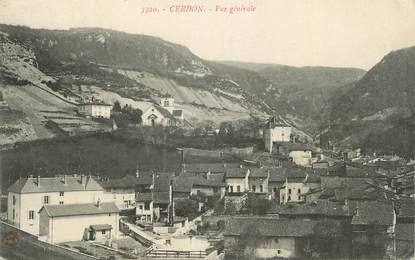 CPA FRANCE 01 "Cerdon, Vue générale ".