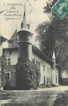 CPA FRANCE 01 "Parcieux, Château de Grande Blanche".