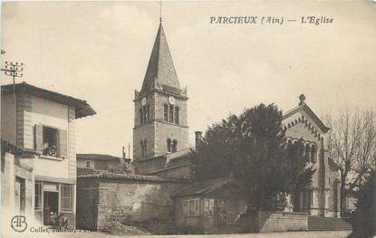 CPA FRANCE 01 "Parcieux, L'église".