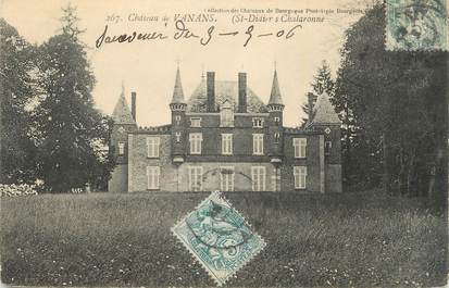 CPA FRANCE 01 "St Didier sur Chalaronne, Château de Vanans".