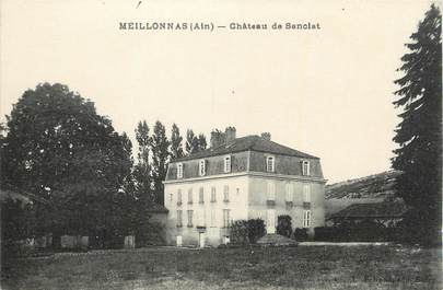 CPA FRANCE 01 "Meillonnas, Château de Sanclat".