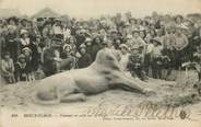 62 Pa De Calai CPA  FRANCE 62 "Berck Plage, travaux en sable sur la plage"