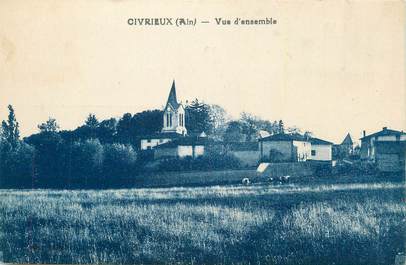 CPA FRANCE 01 "Civrieux, Vue d'ensemble"'.
