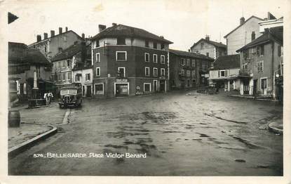 CPSM FRANCE 01 "Bellegarde, Place Victor Bérard".