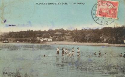 CPA FRANCE 01 " Jassan Riottier, Le Devay".