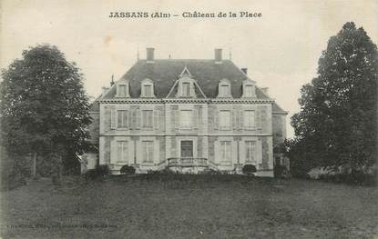 CPA FRANCE 01 " Jassans , Château de la Place".