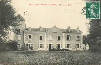 CPA FRANCE 01 " St André de Corcy, Château de Sure".
