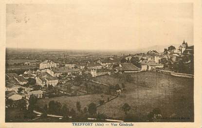 CPA FRANCE 01 " Treffort, Vue générale".