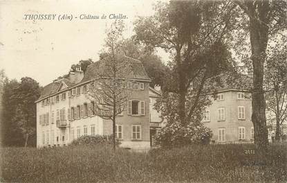 CPA FRANCE 01 " Thoissey, Château de Challes".