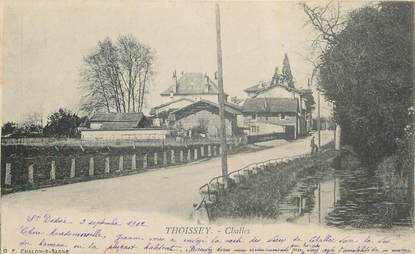 CPA FRANCE 01 " Thoissey, Challes".