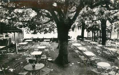 CPSM FRANCE 01 " Thoissey, Restaurant Beau Rivage".