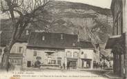 01 Ain CPA FRANCE 01 " Culoz, La place et la grande rue, le grand colombier".
