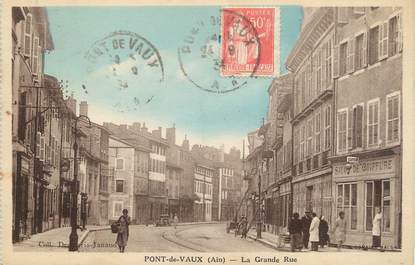 CPA FRANCE 01 " Pont de Vaux, La grande rue".