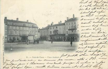 CPA FRANCE 01 " Pont de Vaux, Place Joubert".