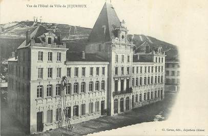 CPA FRANCE 01 " Jujurieux, Vue de l'Hôtel de Ville".