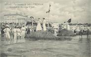 17 Charente Maritime CPA FRANCE 17 "Royan, le concours de sable à Pontaillac" / CHATEAU DE SABLE